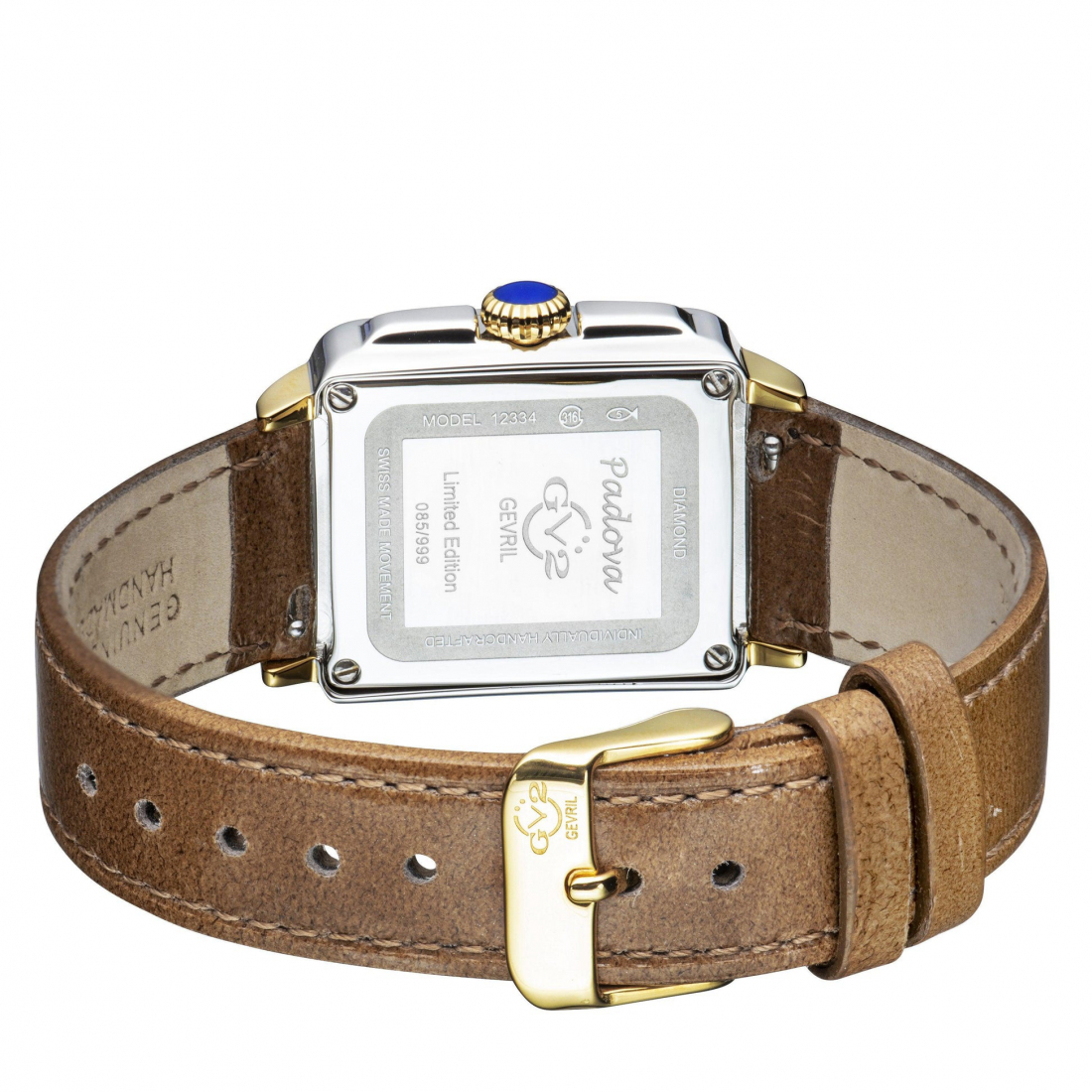 Montre 'Padova Gemstone' Quartz Suisse pour Femmes