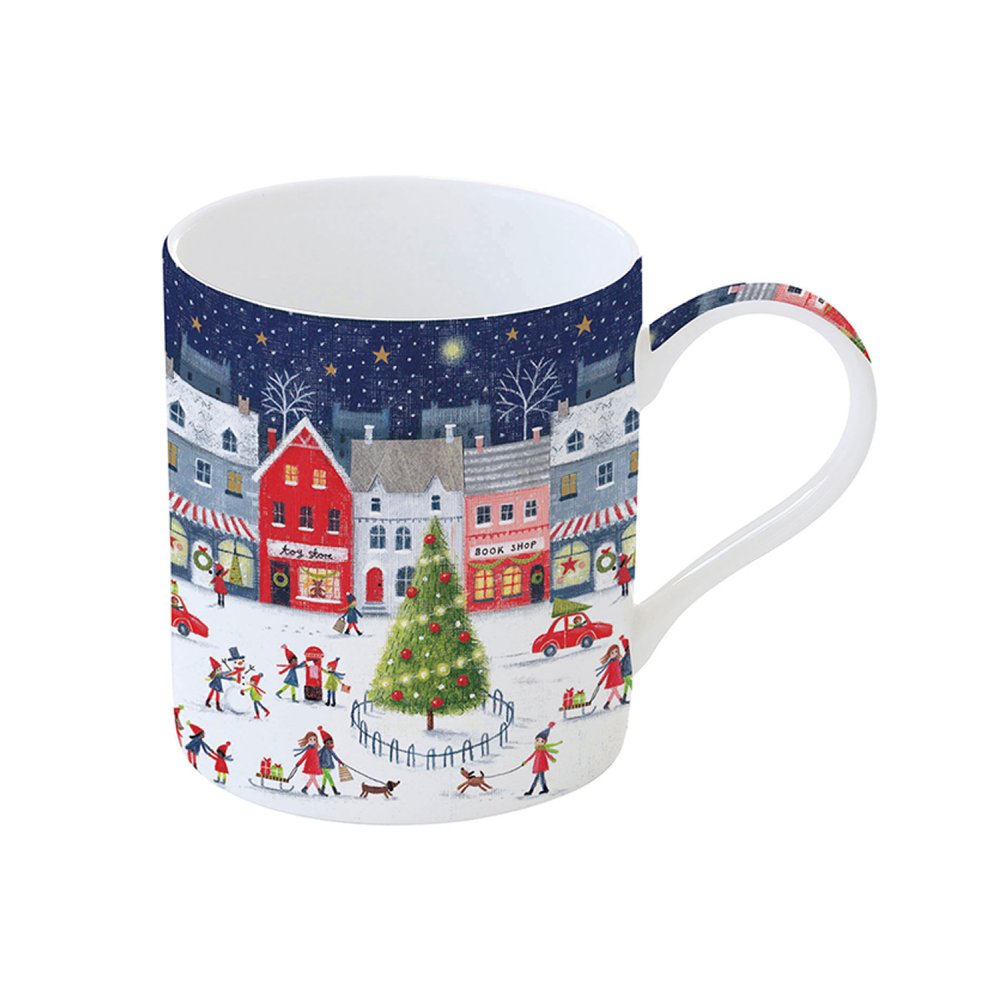 Set Mit 4 Porzellantassen À 350 ml In Geschenkbox Mit Liebe Zu Weihnachten Ass.1