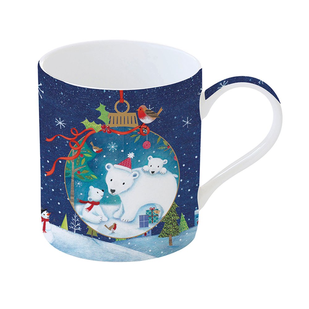 Set Mit 4 Porzellantassen À 350 ml In Geschenkbox Mit Liebe Zu Weihnachten Ass.1