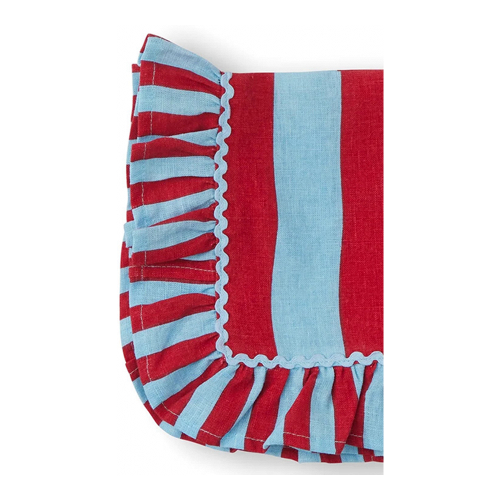 'Striped Ruffle' Tischdecke - 150 x 270 cm