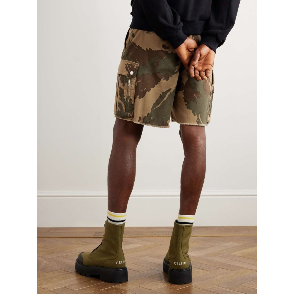 Men's 'Camouflage-Print' Cargo Shorts