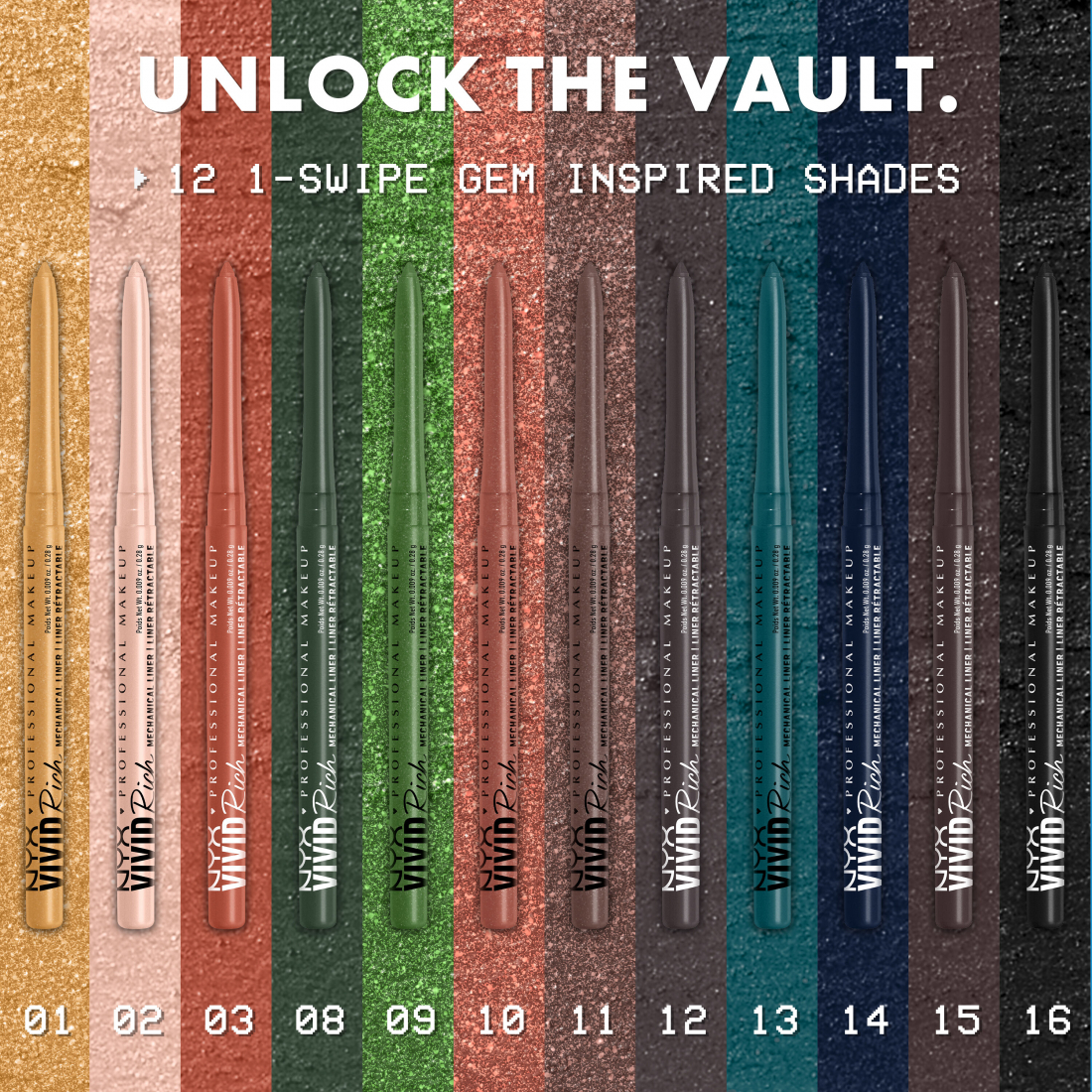 Crayon Yeux 'Vivid Rich Mechanical' - 03 Tigers Prize 0.28 g