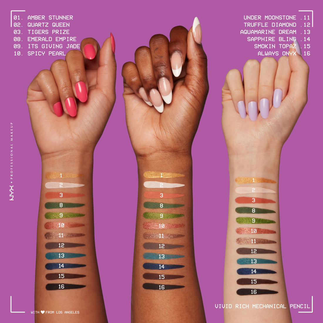 Crayon Yeux 'Vivid Rich Mechanical' - 10 Spicy Pearl 0.28 g