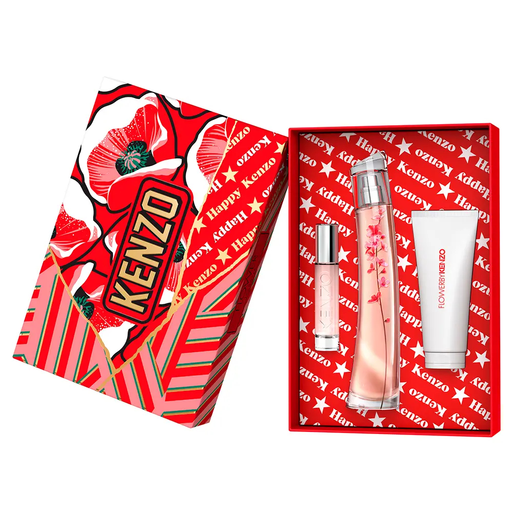 Coffret de parfum 'Flower By Kenzo Ikebana' - 3 Pièces