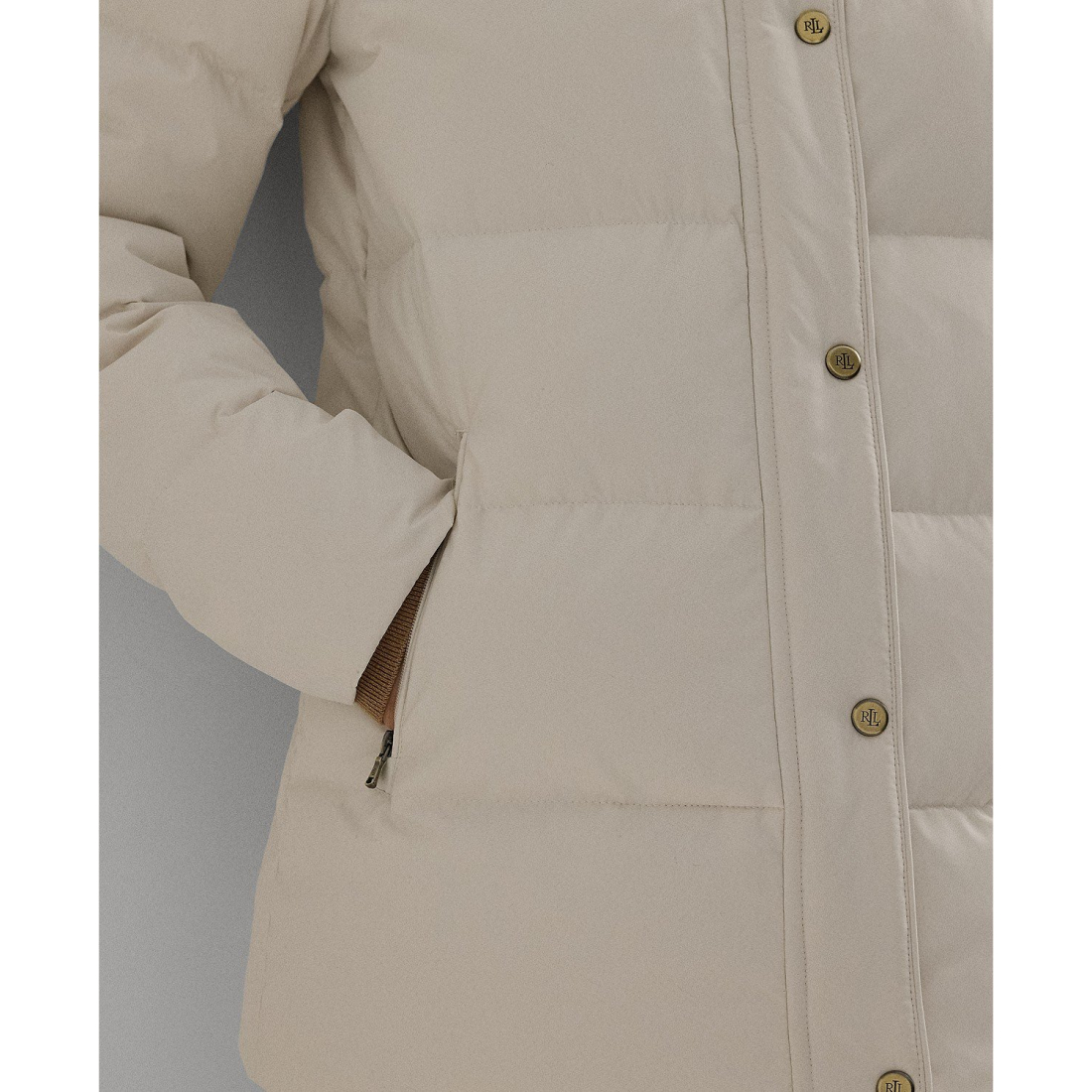 Manteau matelassé 'Faux-Fur Hooded' pour Femmes