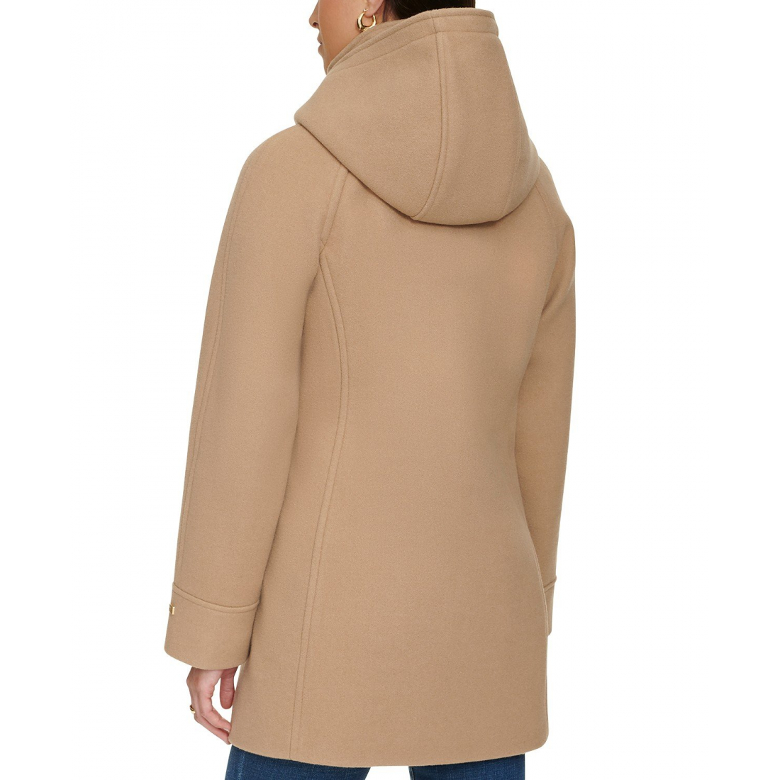 Manteau 'Hooded Button-Front' pour Femmes