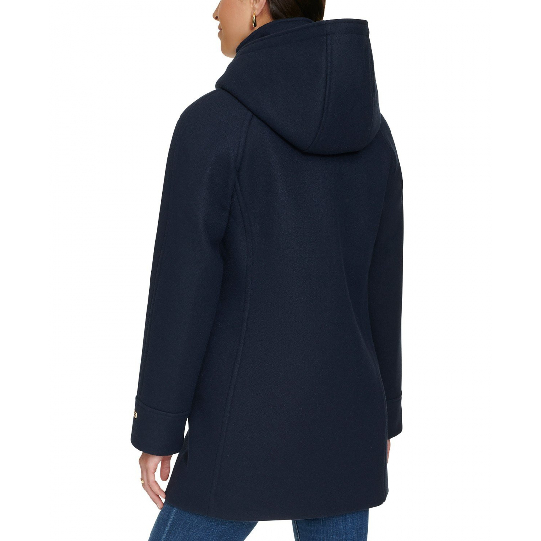 Manteau 'Hooded Button-Front' pour Femmes