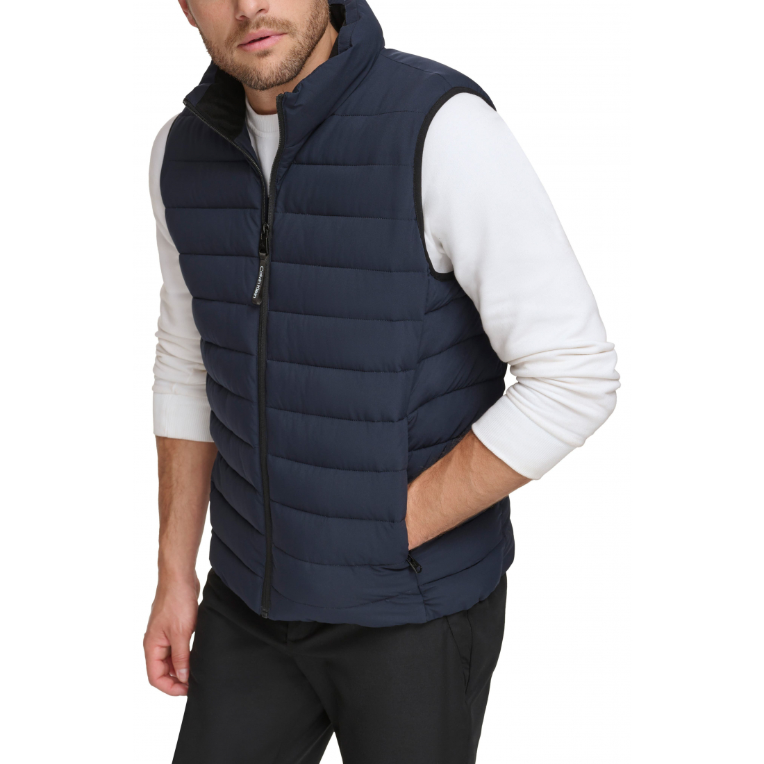 'Stretch Water Resistant Puffer Vest' pour Hommes