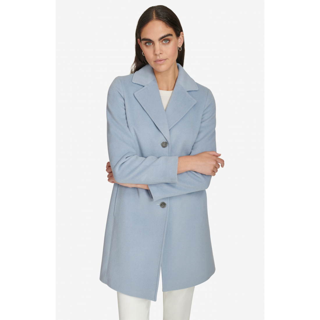 Women's 'Notch Wool Blend' Coat