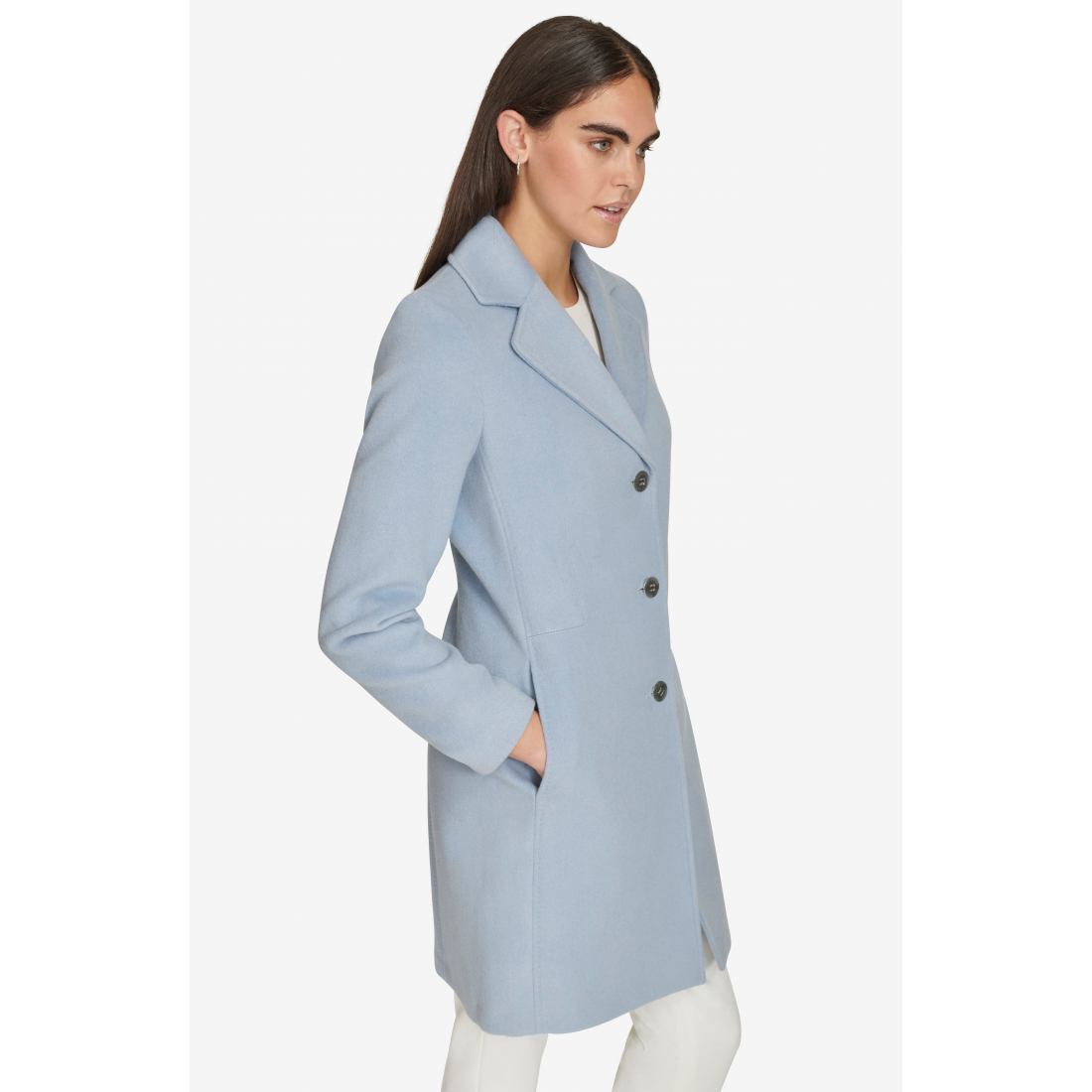 Women's 'Notch Wool Blend' Coat