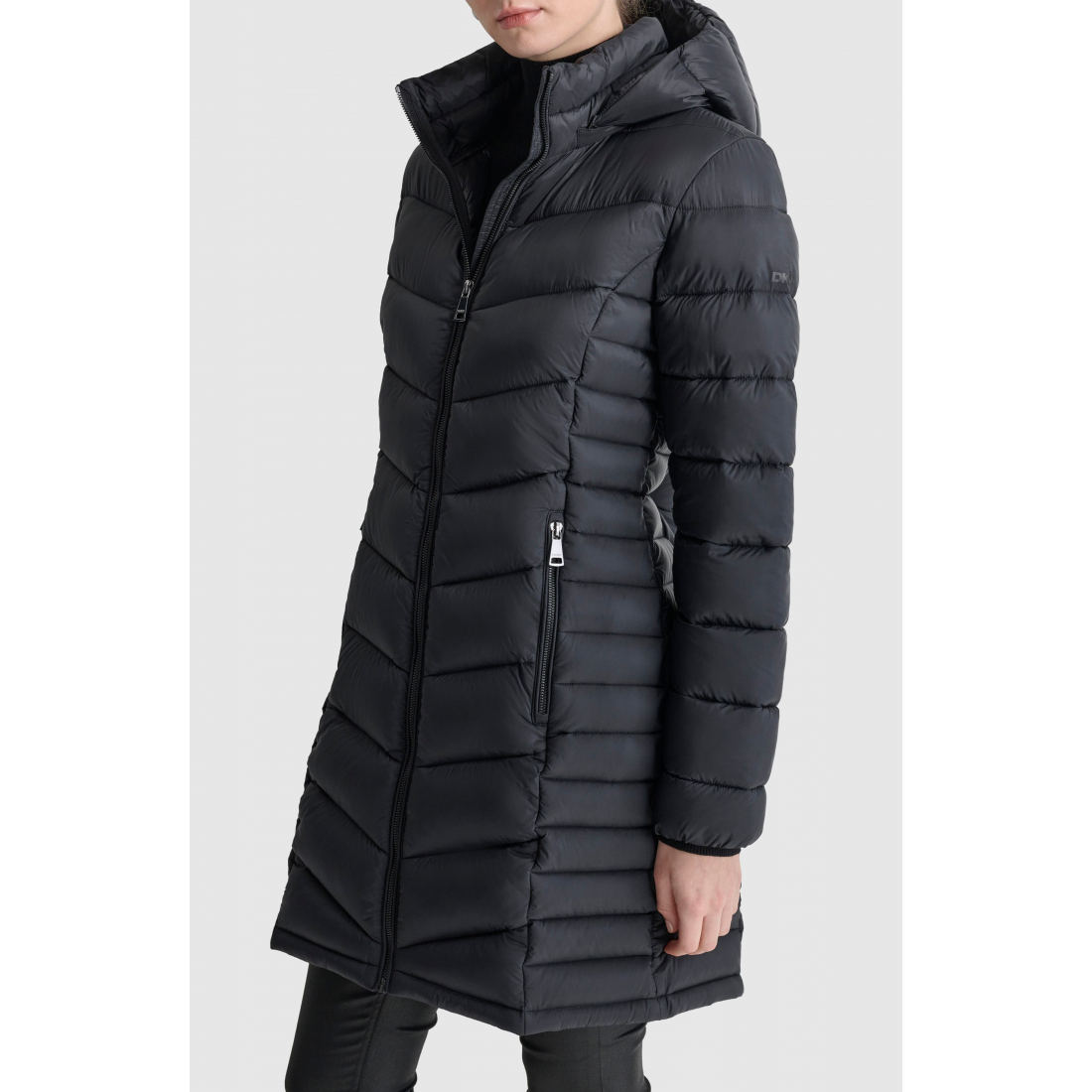 Veste matelassée 'Cire Packable Hooded Longline' pour Femmes