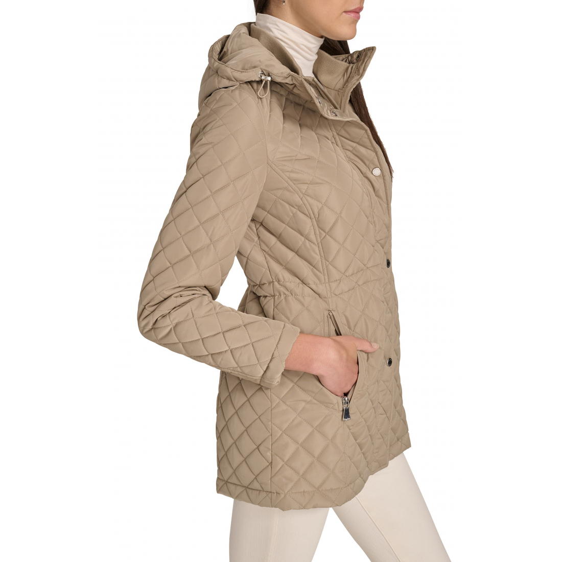 Veste matelassée 'Diamond Hooded' pour Femmes