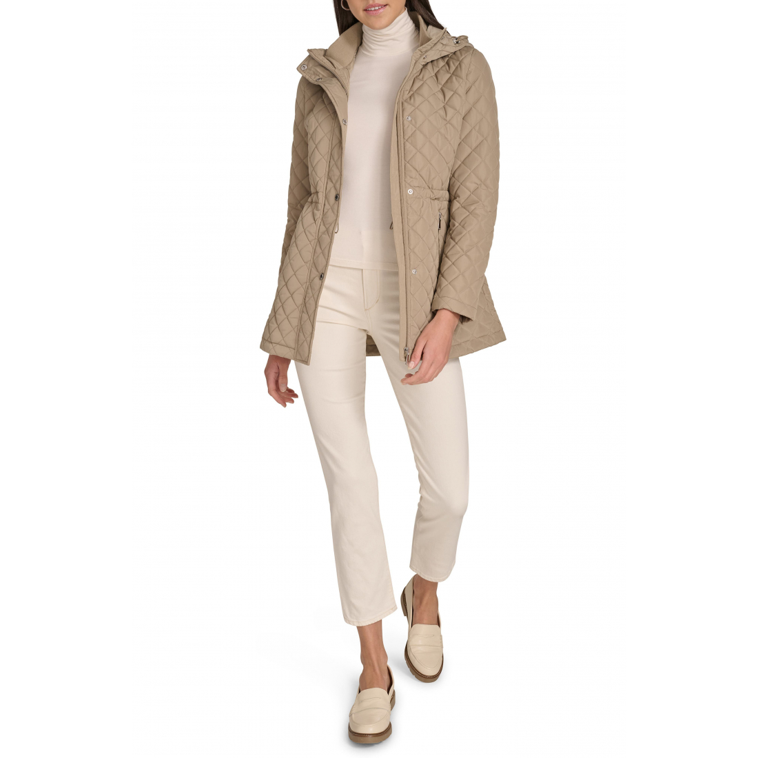 Veste matelassée 'Diamond Hooded' pour Femmes