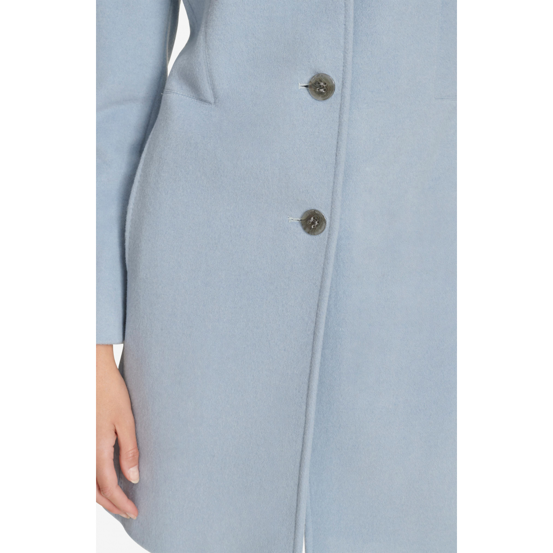 Women's 'Notch Wool Blend' Coat