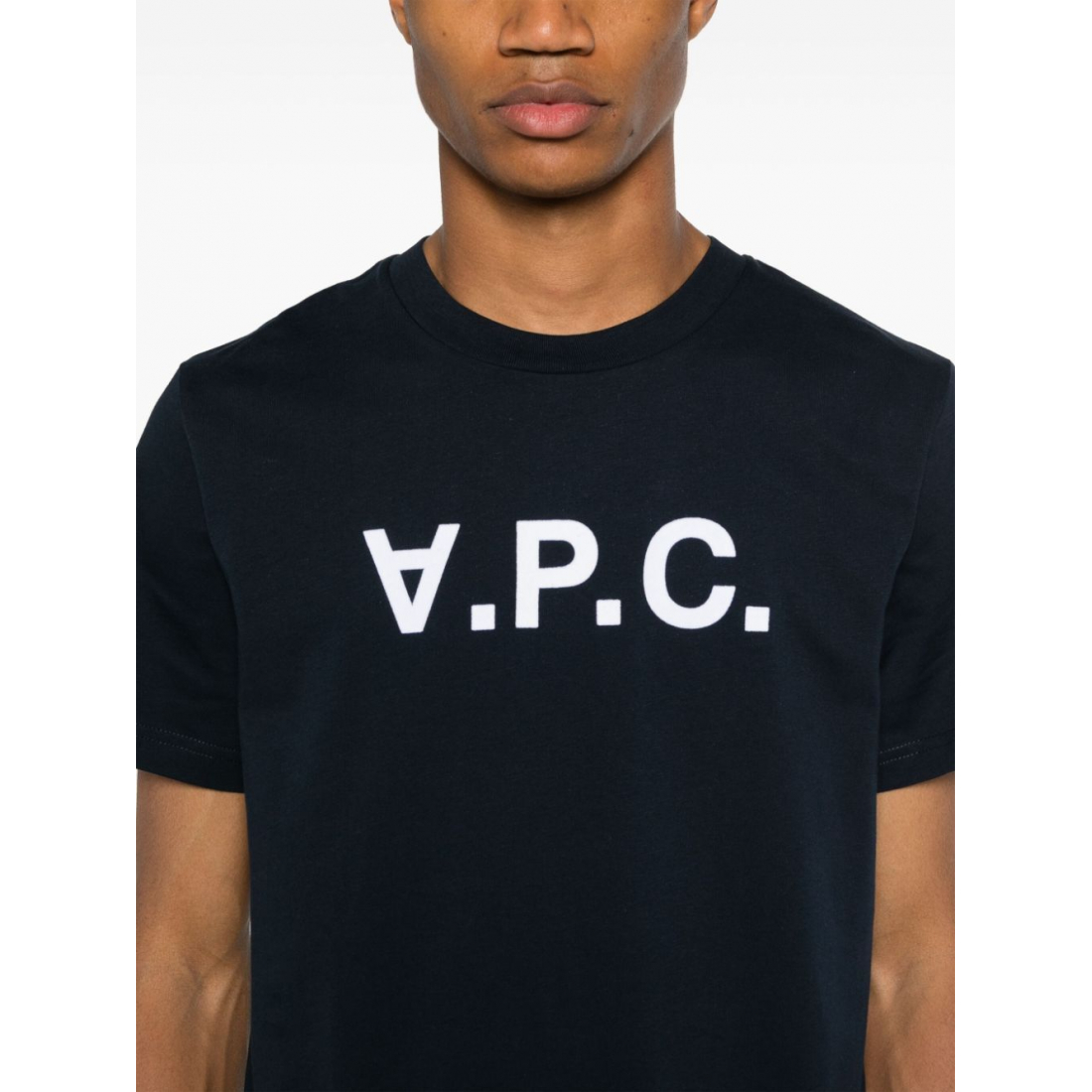 T-shirt 'Flocked-Logo'