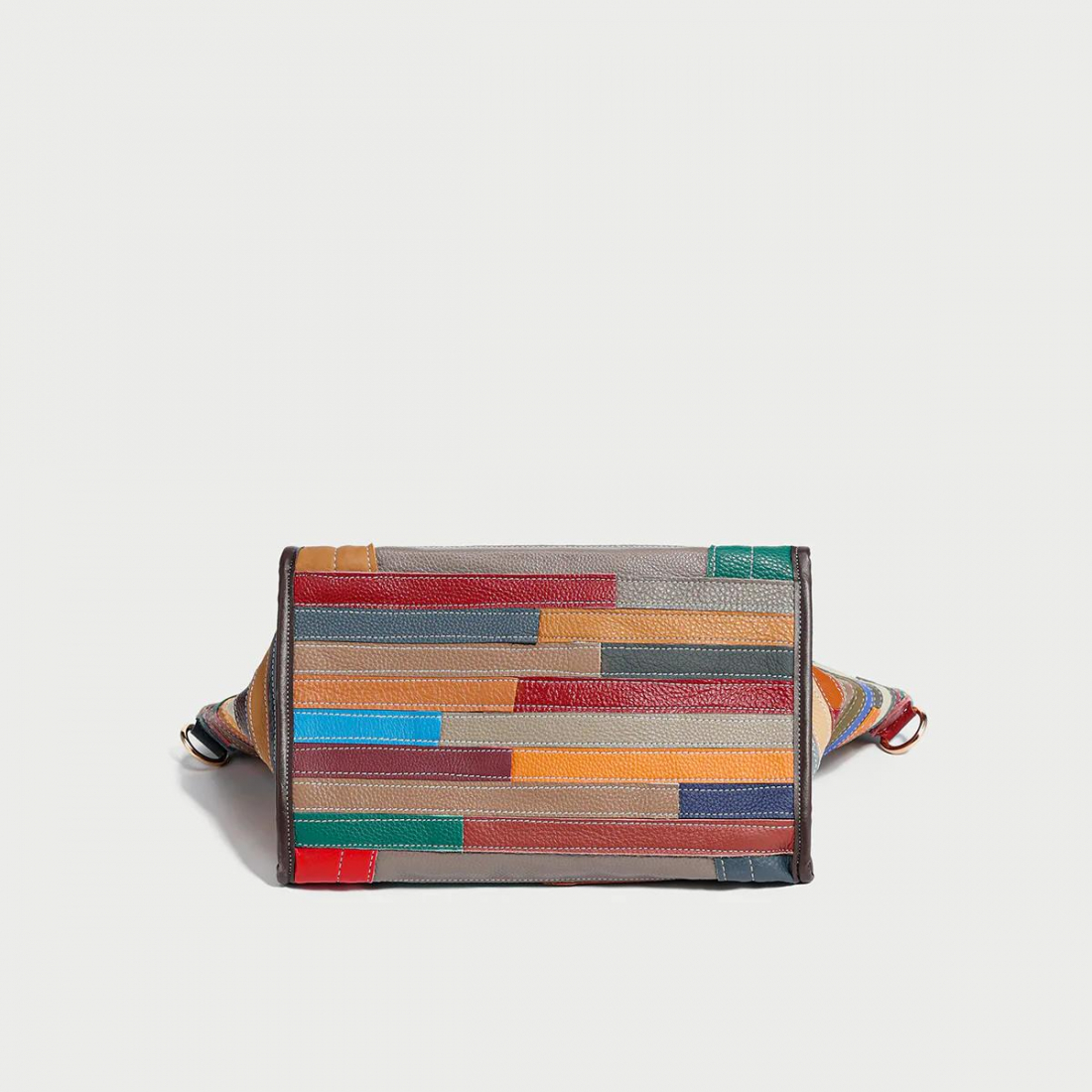 Women's 'Abstract Linear' Top Handle Bag