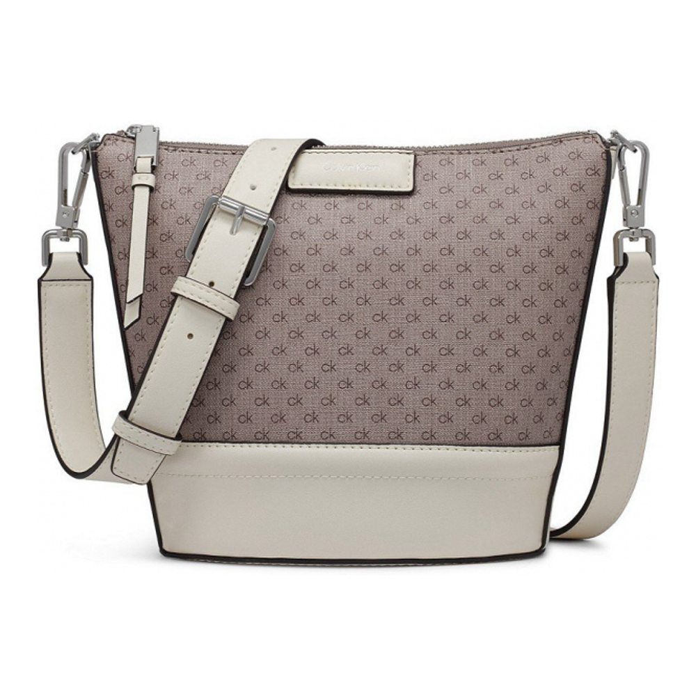Women's 'Ash Signature Adjustable Top Zipper' Crossbody Bag