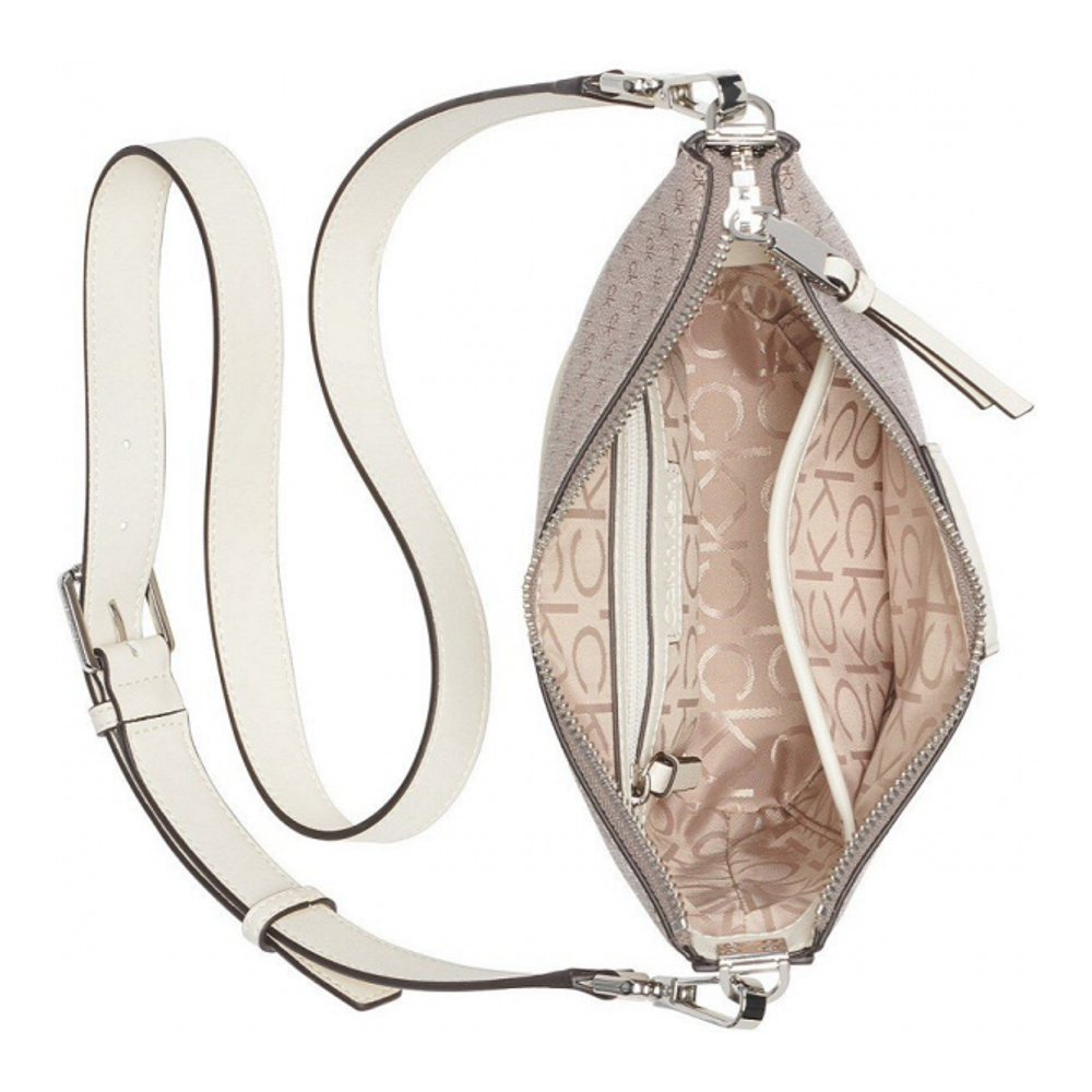 Women's 'Ash Signature Adjustable Top Zipper' Crossbody Bag