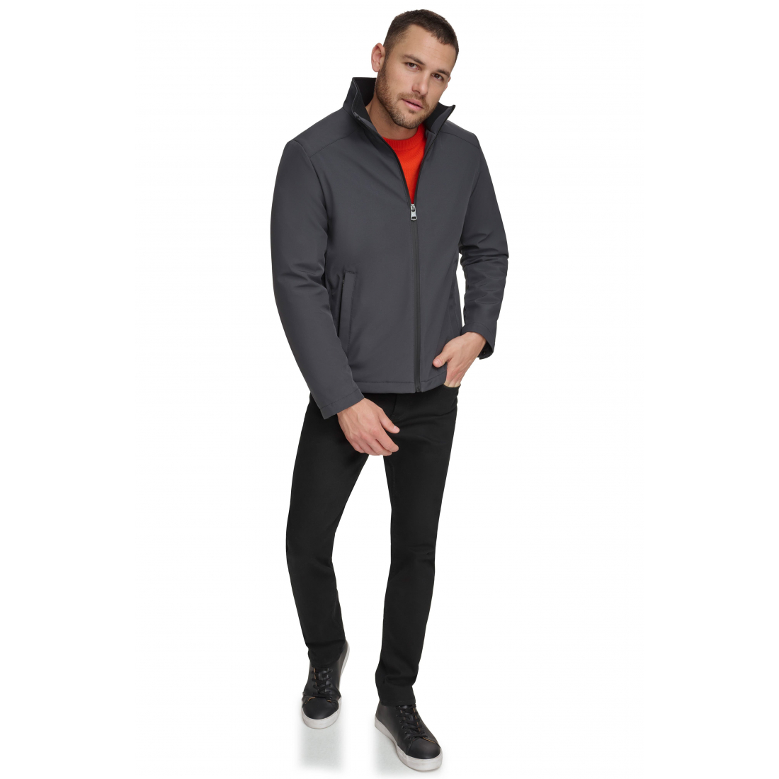 Veste de pluie 'Stand Collar Water Resistant' pour Hommes