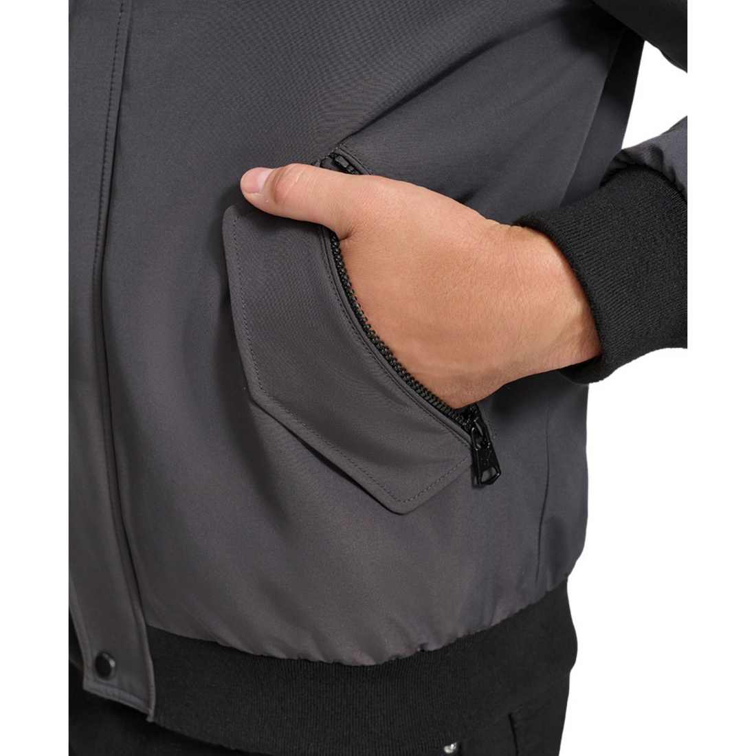 Parka 'Arctic Faille Parka Bomber with Sherpa lined Hood' pour Hommes