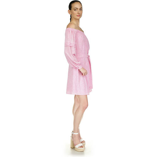 Robe à épaules dénudées 'Mini Petals Off the Shoulder' pour Femmes