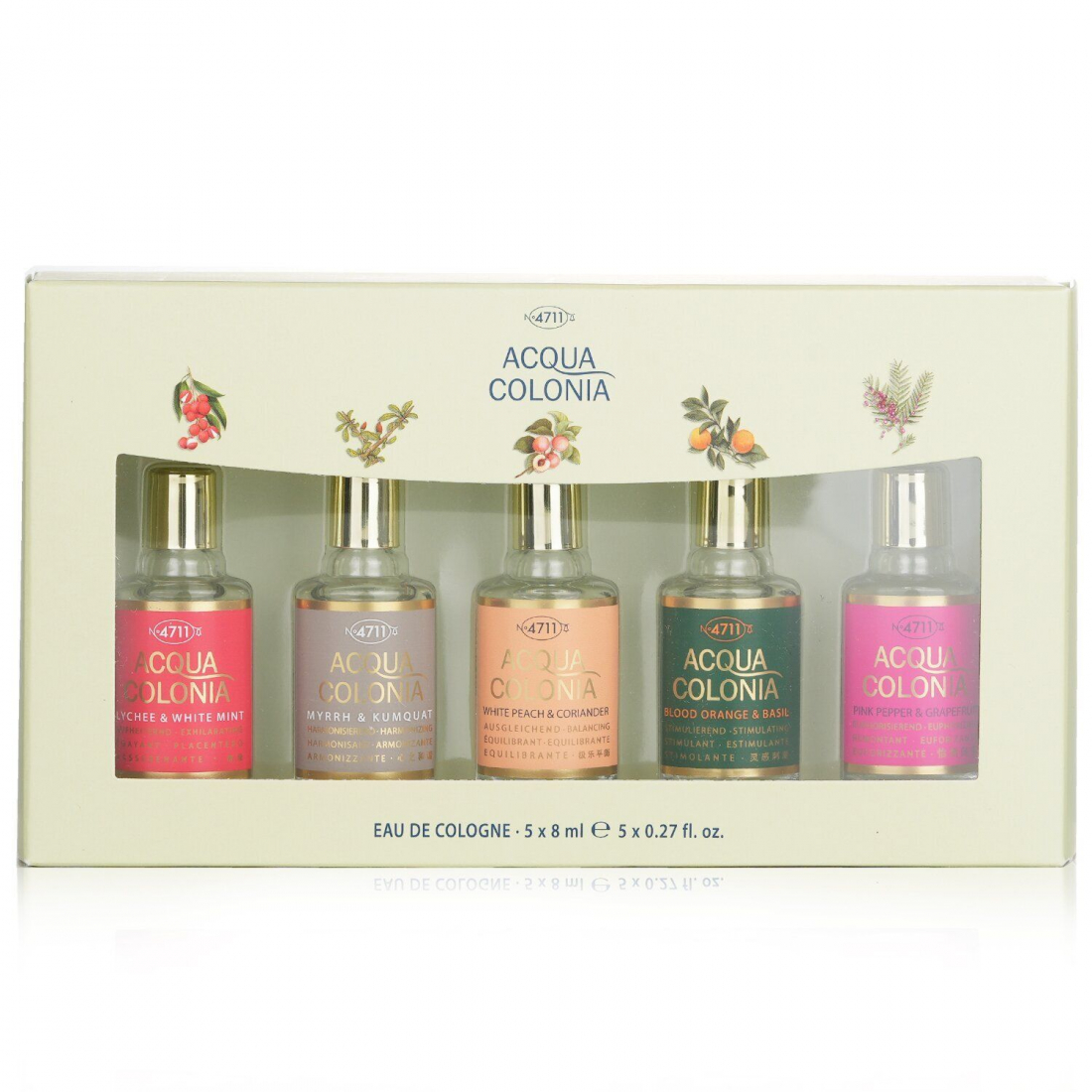 Coffret de parfum 'Acqua Colonia Miniature' - 8 ml, 5 Pièces