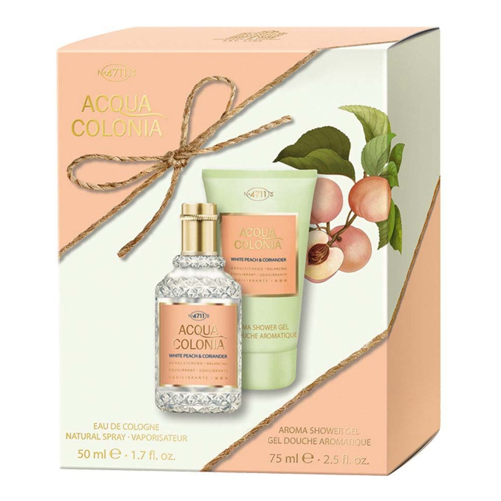 Coffret de parfum 'Acqua Colonia White Peach & Coriander' - 2 Pièces