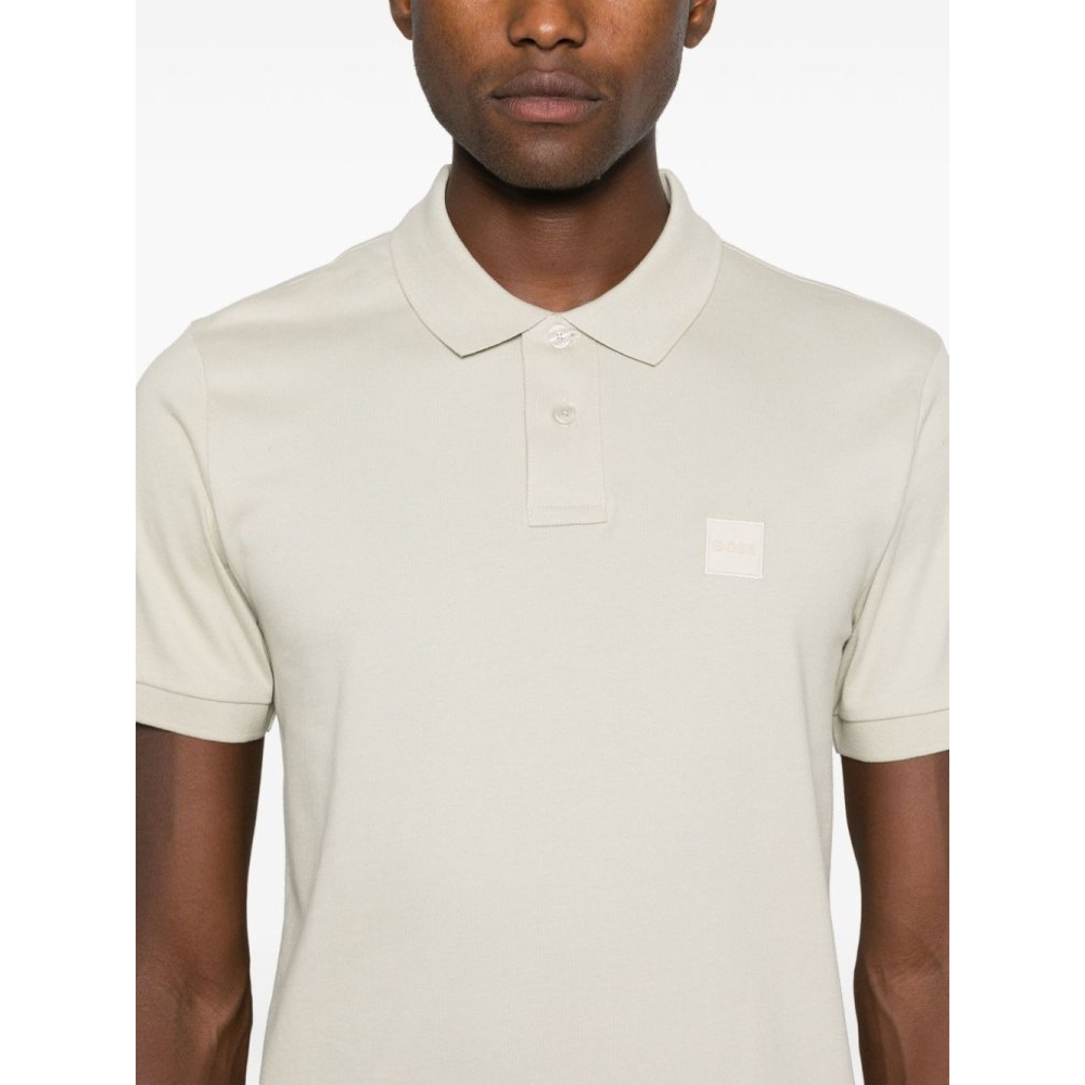Men's 'Logo-Patch' Polo Shirt