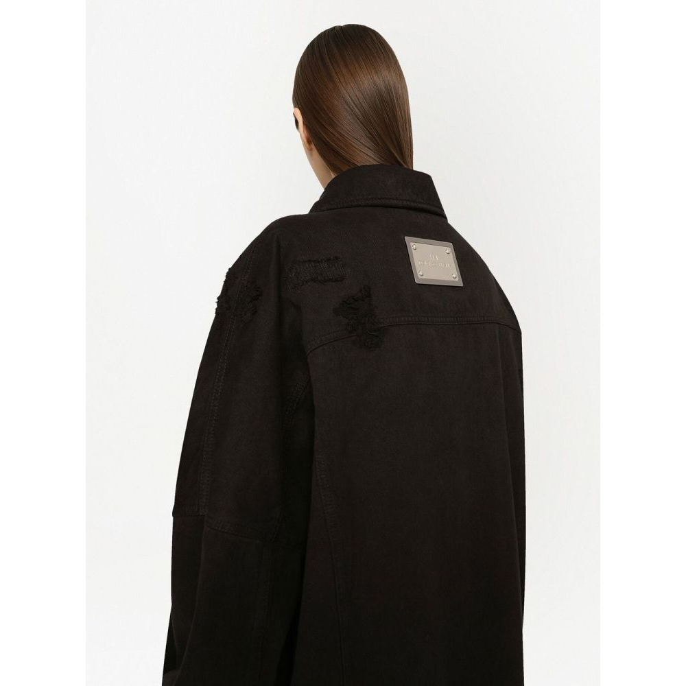 Veste en jeans 'Longline' pour Femmes