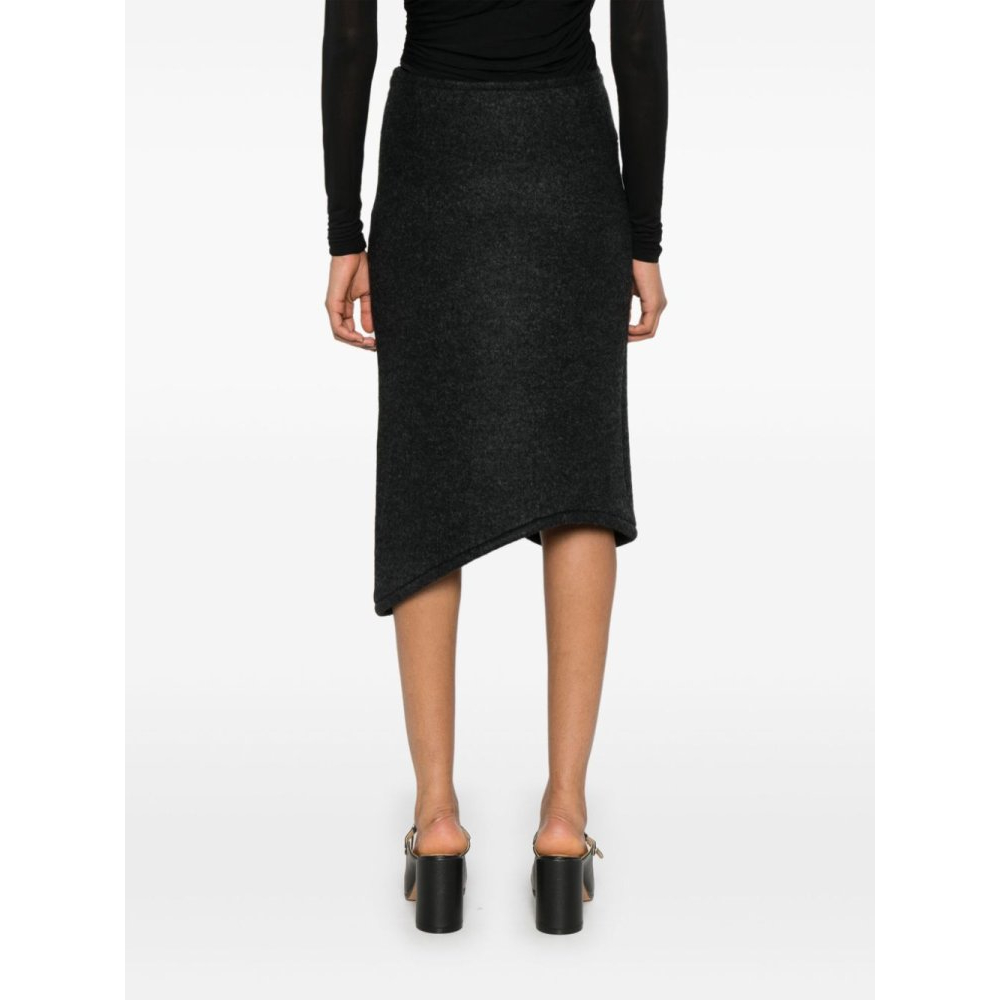 Jupe Midi 'Padded-Trim' pour Femmes