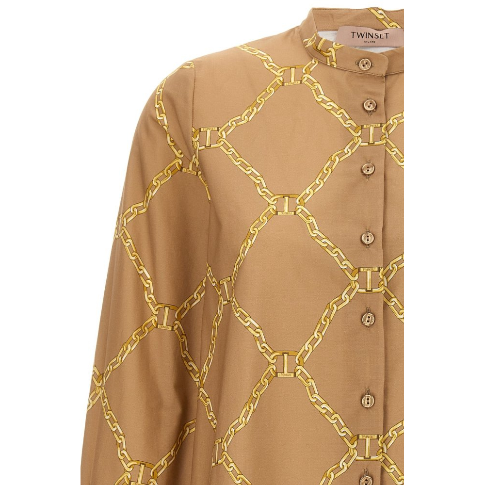 Blouse à manches longues 'Printed' pour Femmes