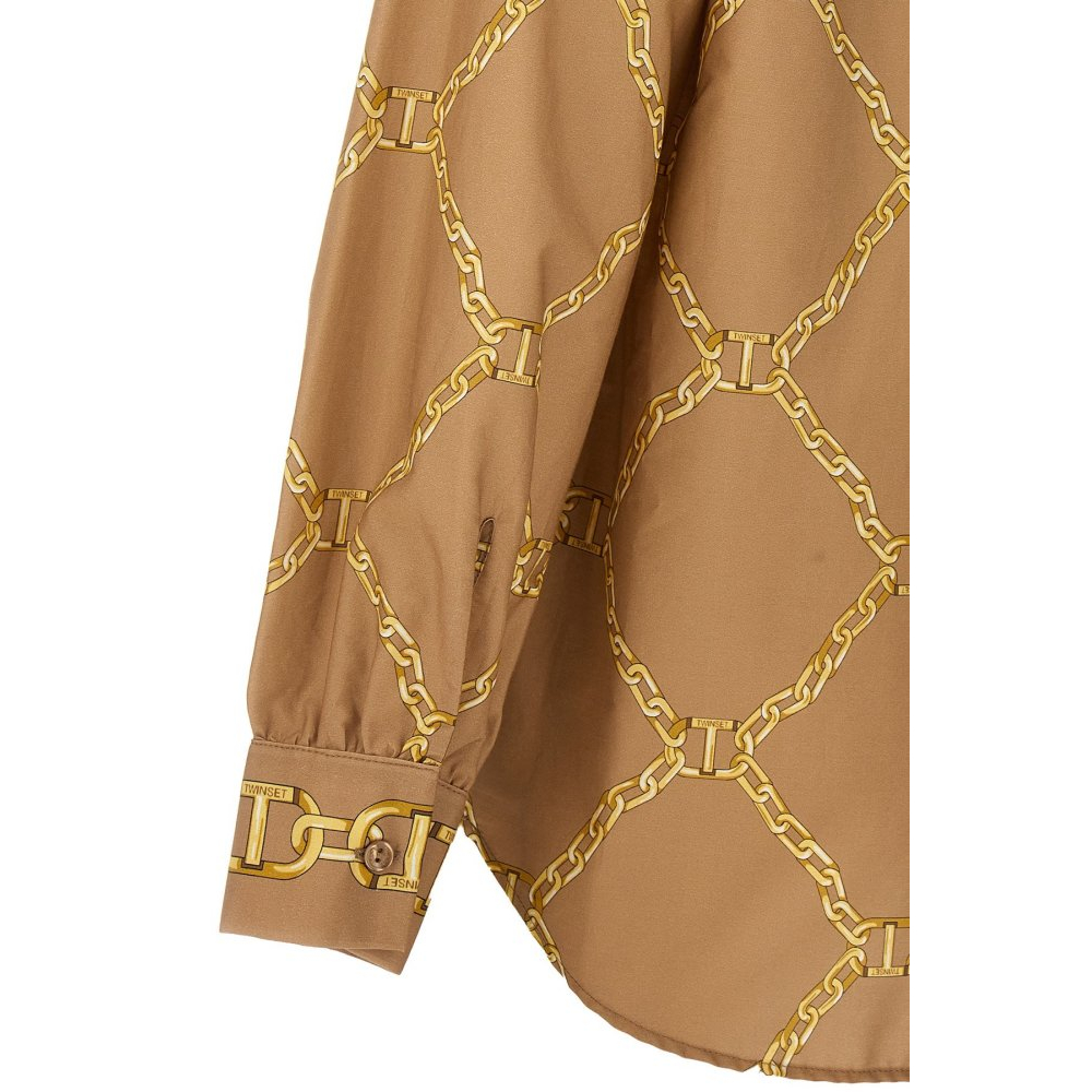 Blouse à manches longues 'Printed' pour Femmes