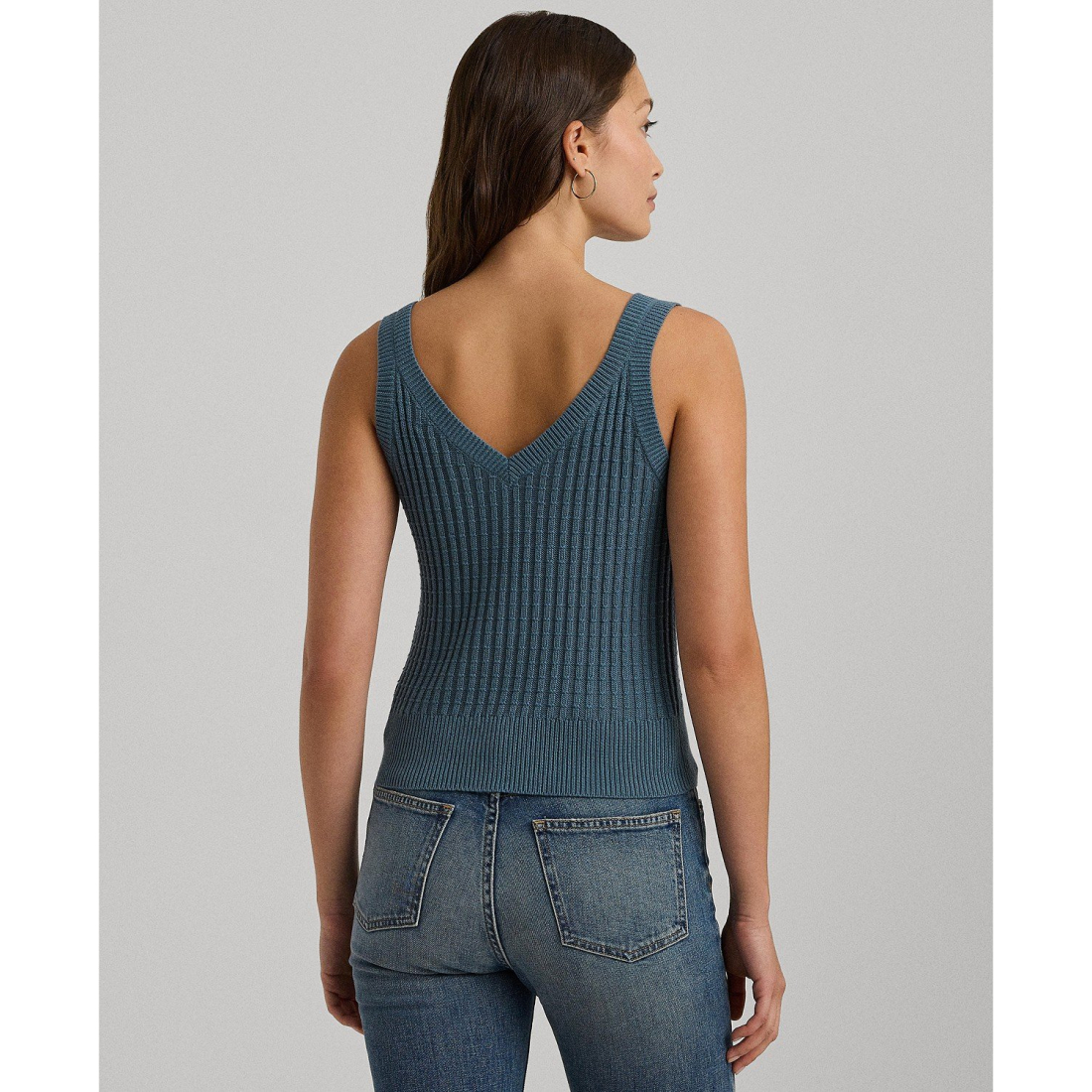 Women's 'Cropped Sweater' Tank Top