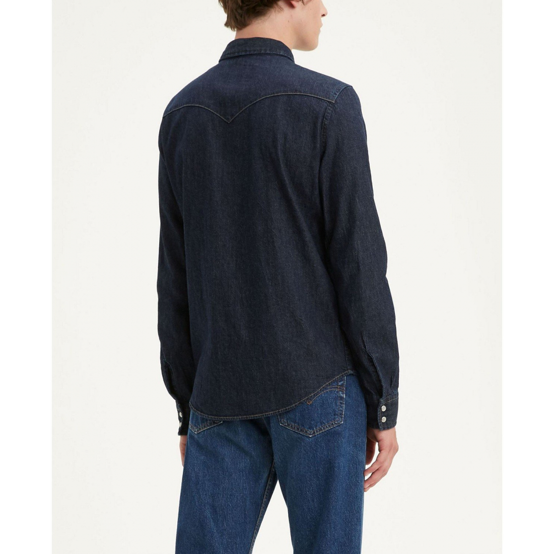 Chemise en Jean 'Classic Standard Fit Western' pour Hommes
