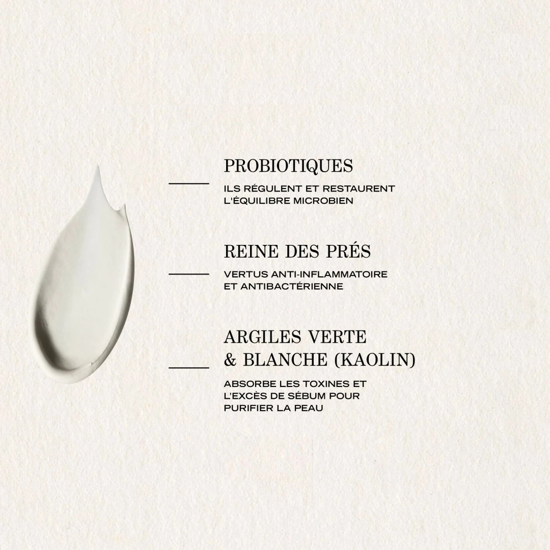 Masque visage 'Pâte Grise Purifiant Rééquilibrant' - 75 ml