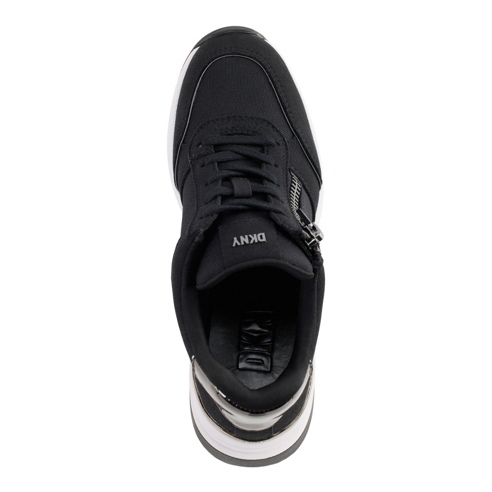 Women's 'Kaden Lace-Up Zip' Wedged Sneakers