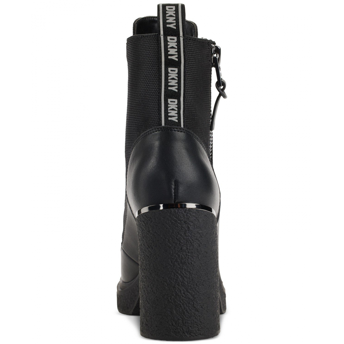 Bottines 'Toia Lace-Up Zip Block Heel' pour Femmes