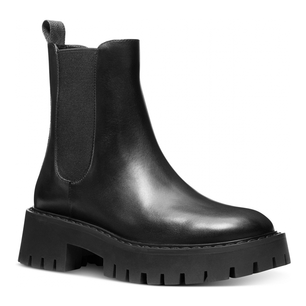 Women's 'Asher Leather Lug' Chelsea Boots
