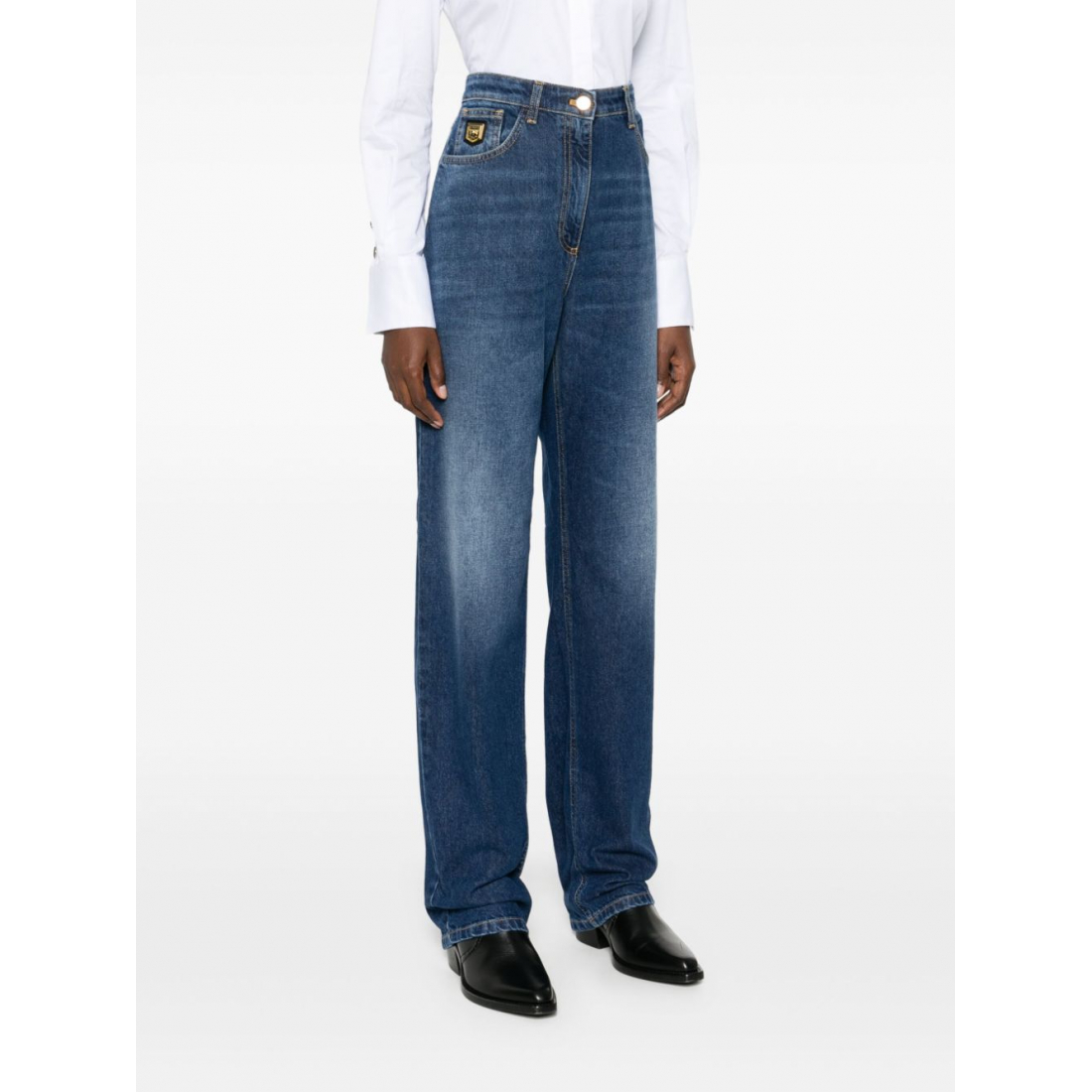 Women's 'Logo Plaque' Jeans