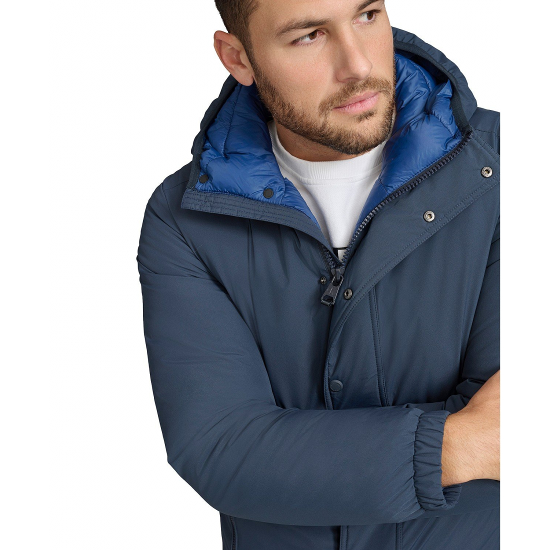 'Ripstop Hooded Puffer Jacket' Pufferjacke für Herren