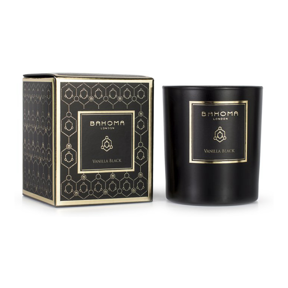 Bougie 'Obsidian Large' - Vanilla Black 220 g