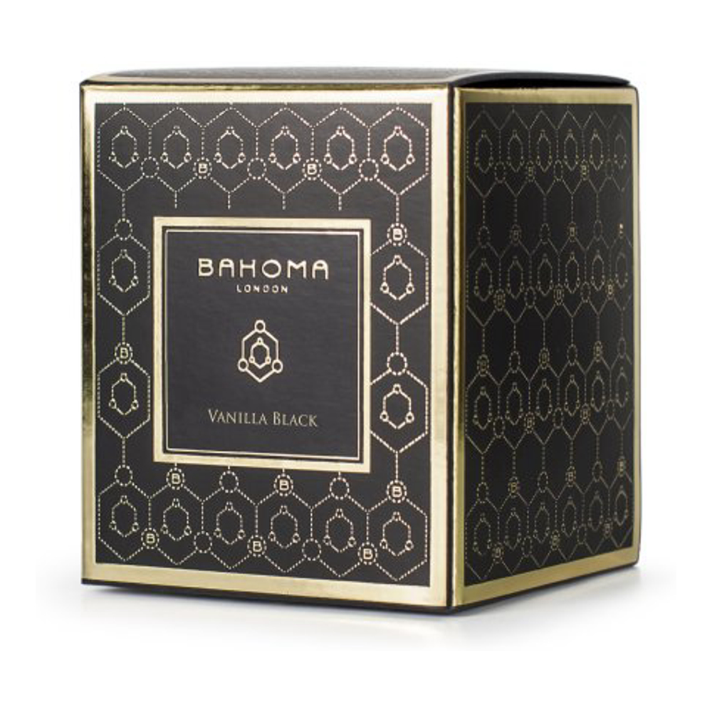 Bougie 'Obsidian Large' - Vanilla Black 220 g