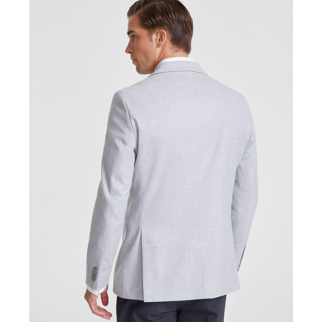 'Modern-Fit Solid Sport Coat' Klassischer Blazer für Herren