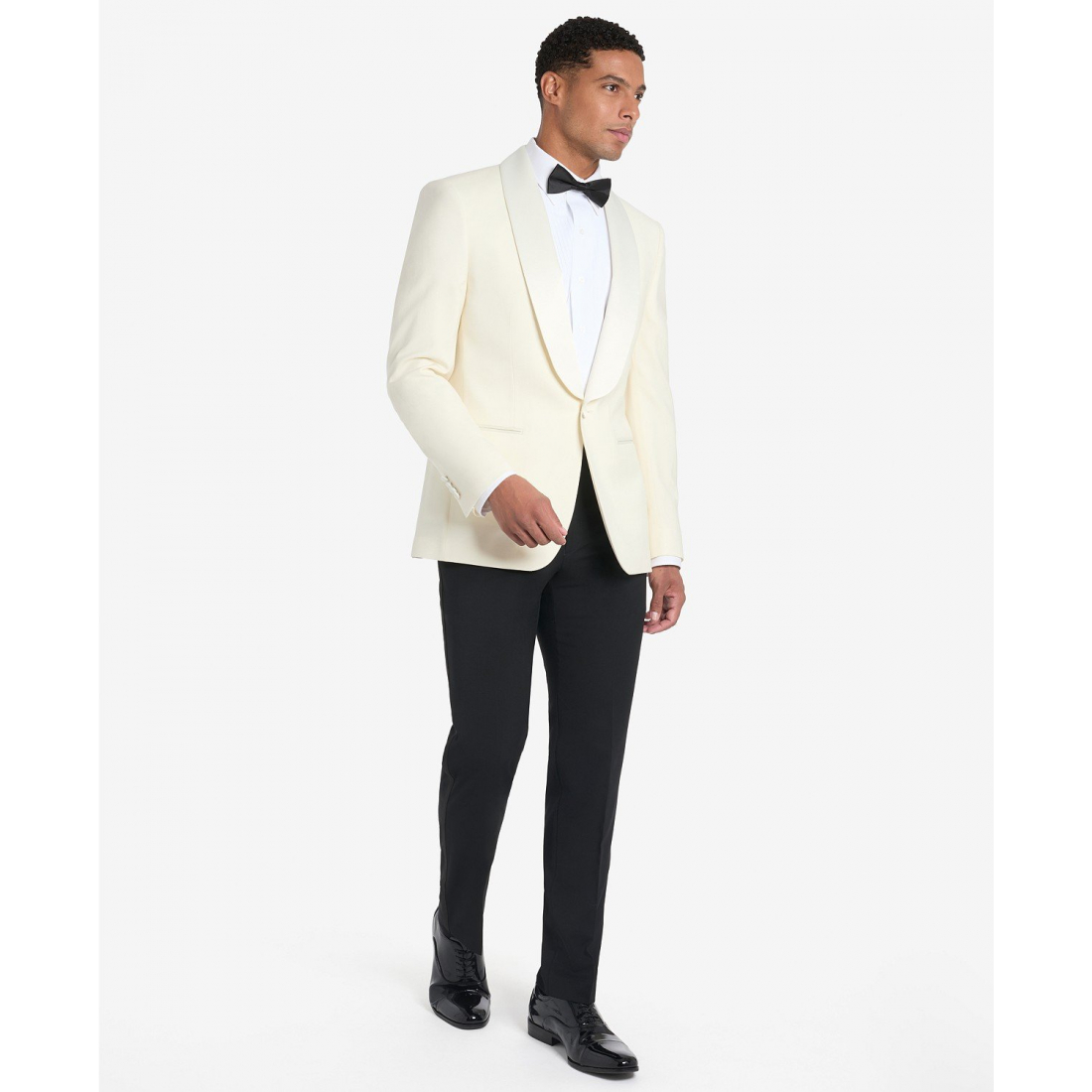 'Solid White Sport Coat' Klassischer Blazer für Herren