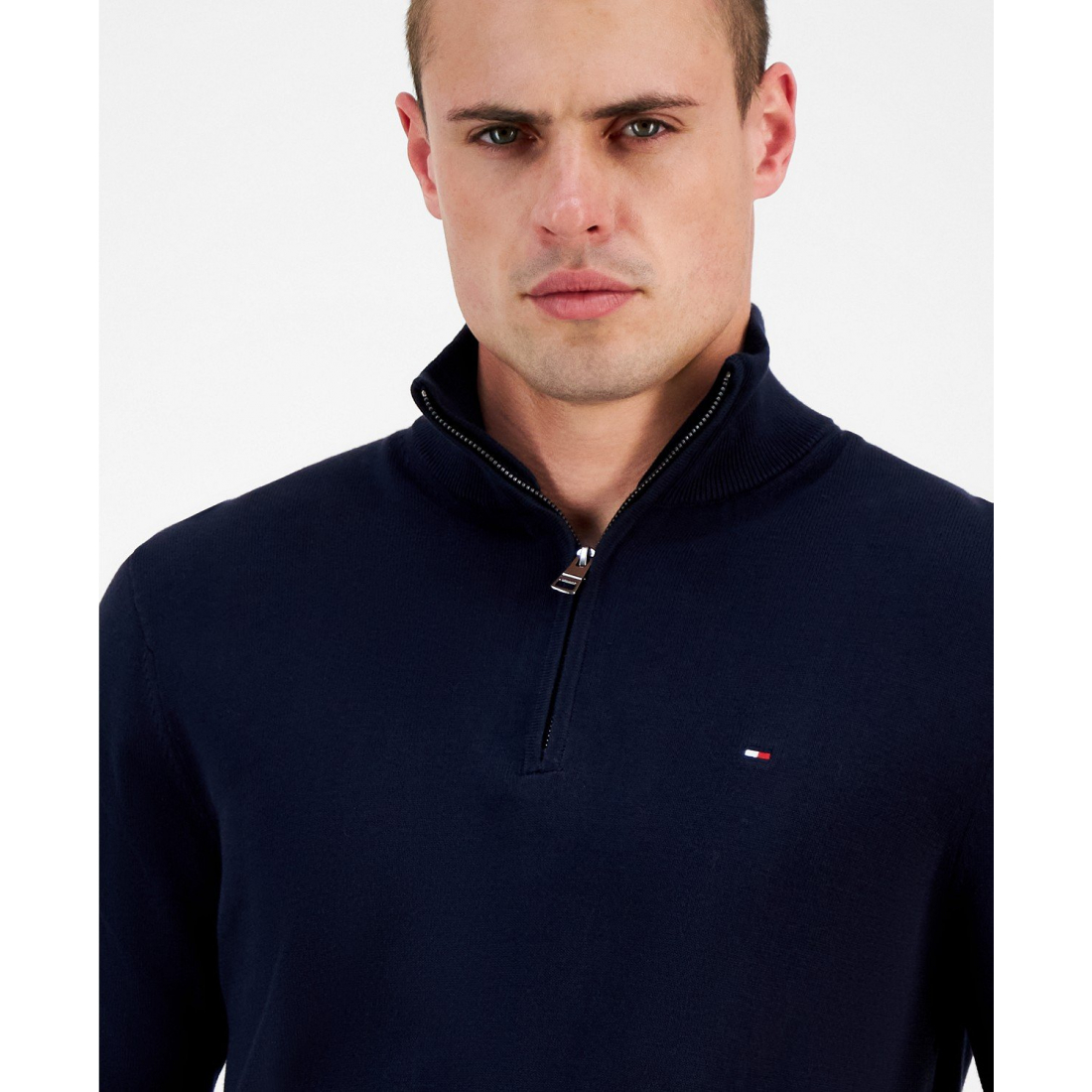 Pull 'Quarter-Zip Pullover Knit' pour Hommes