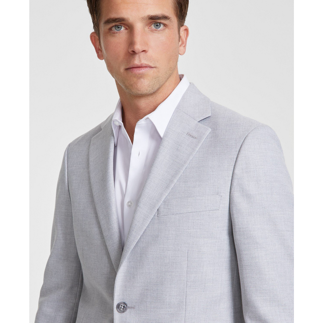 'Modern-Fit Solid Sport Coat' Klassischer Blazer für Herren