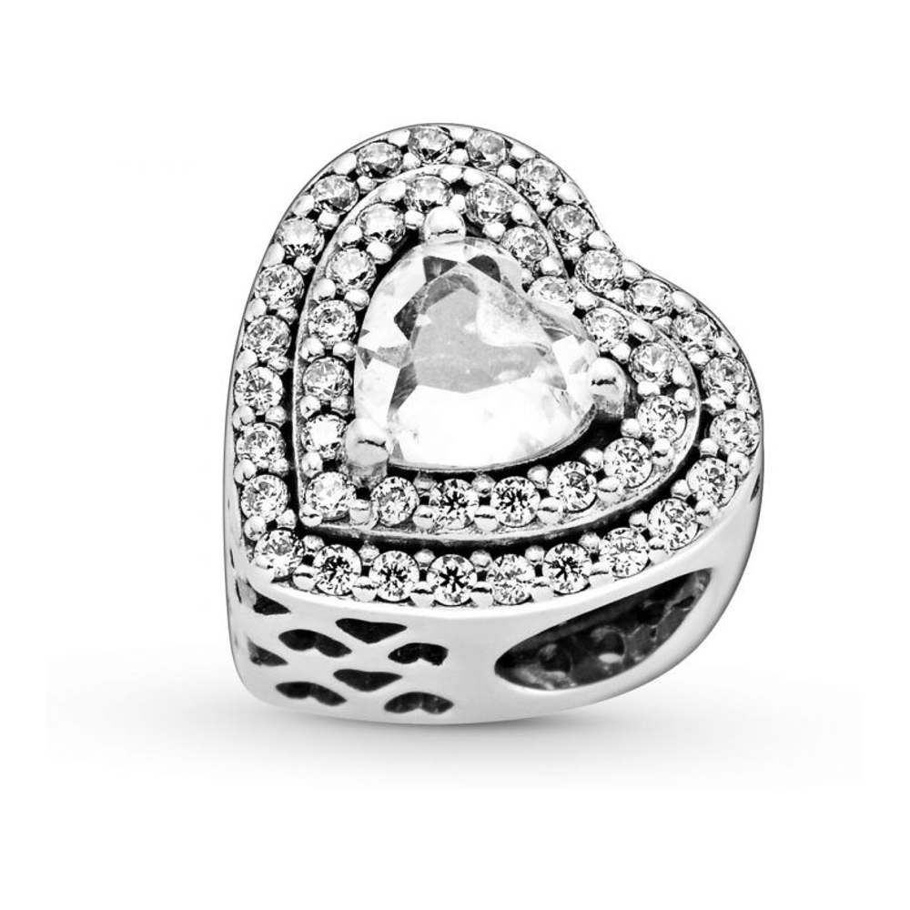 Charm 'Sparkling Leveled Hearts' pour Femmes