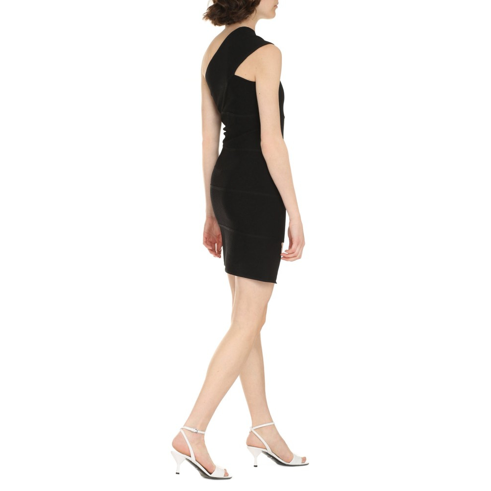Women's 'Knitted' One Shoulder Dress
