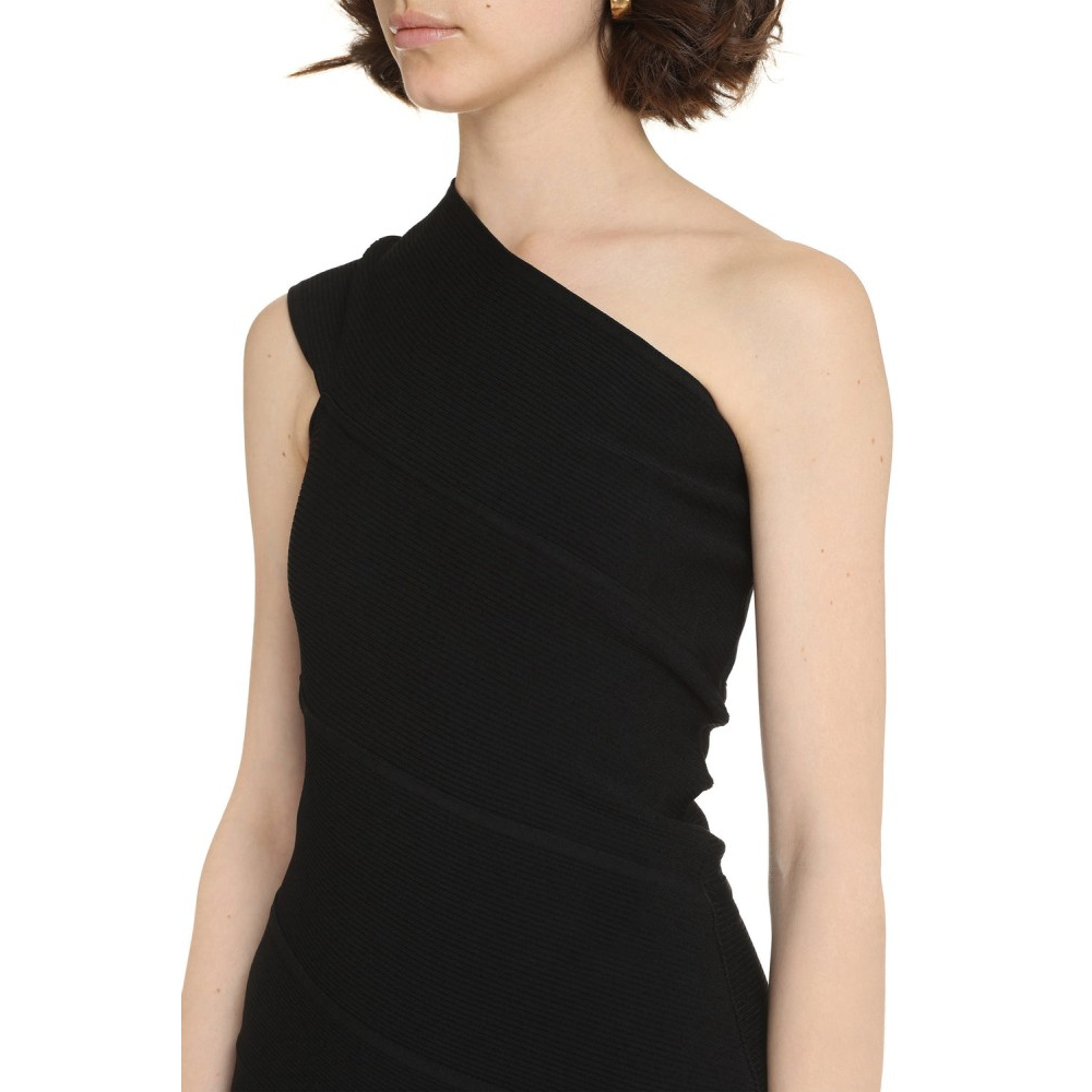 Women's 'Knitted' One Shoulder Dress