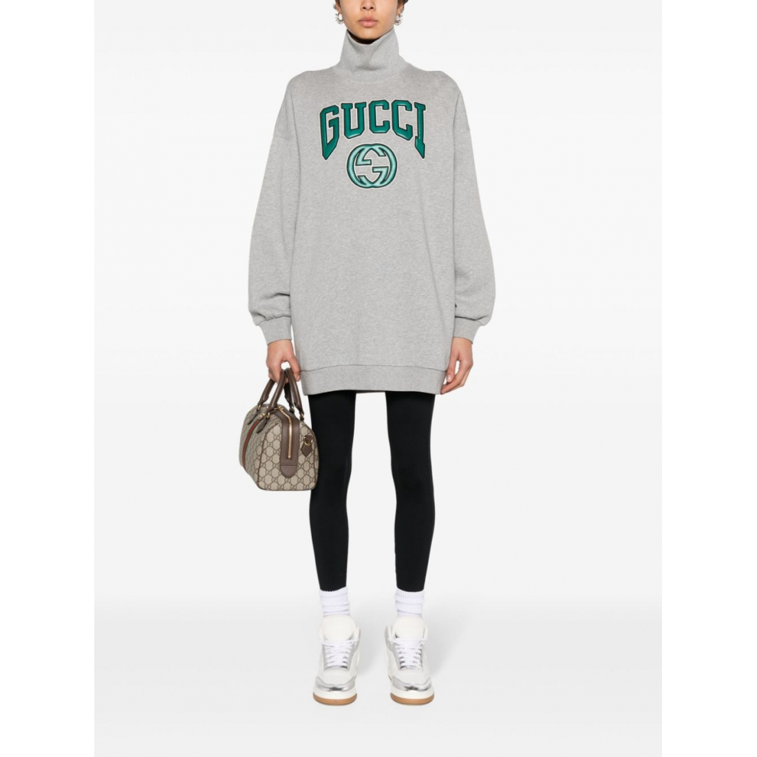 'Logo-Patch' Sweatshirt für Damen